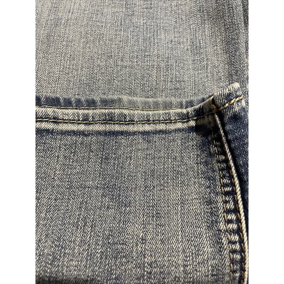 Departwest Buckle Mens Jeans Trouper Straight Leg Denim Size 31x32R Light Wash - Picture 13 of 14
